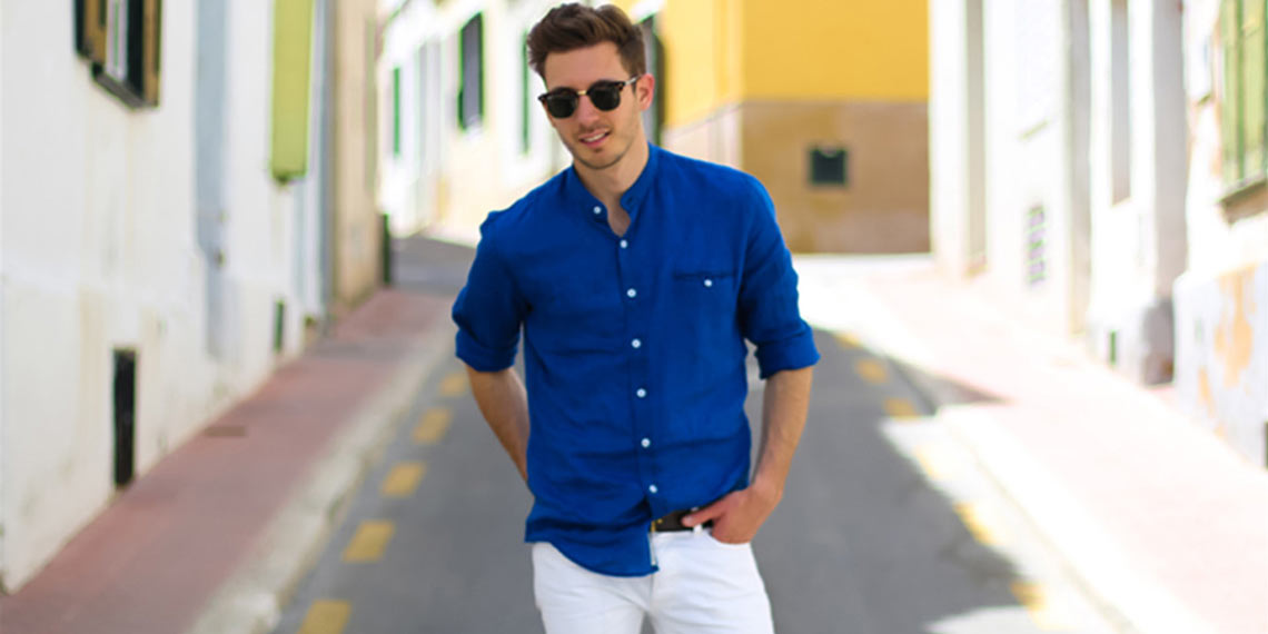 Men's Linen Shirt: How To Wear and Match It in An Elegant Way